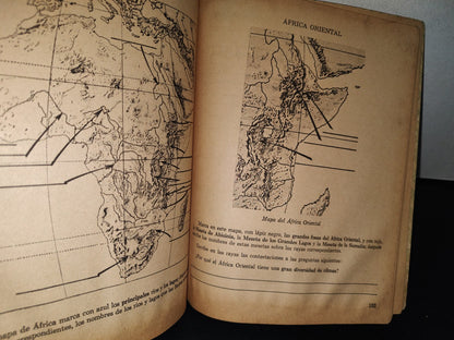 77- Sep. Mi Cuaderno De Trabajo De Sexto Año. Geografía - Rita López De Llergo - 1968