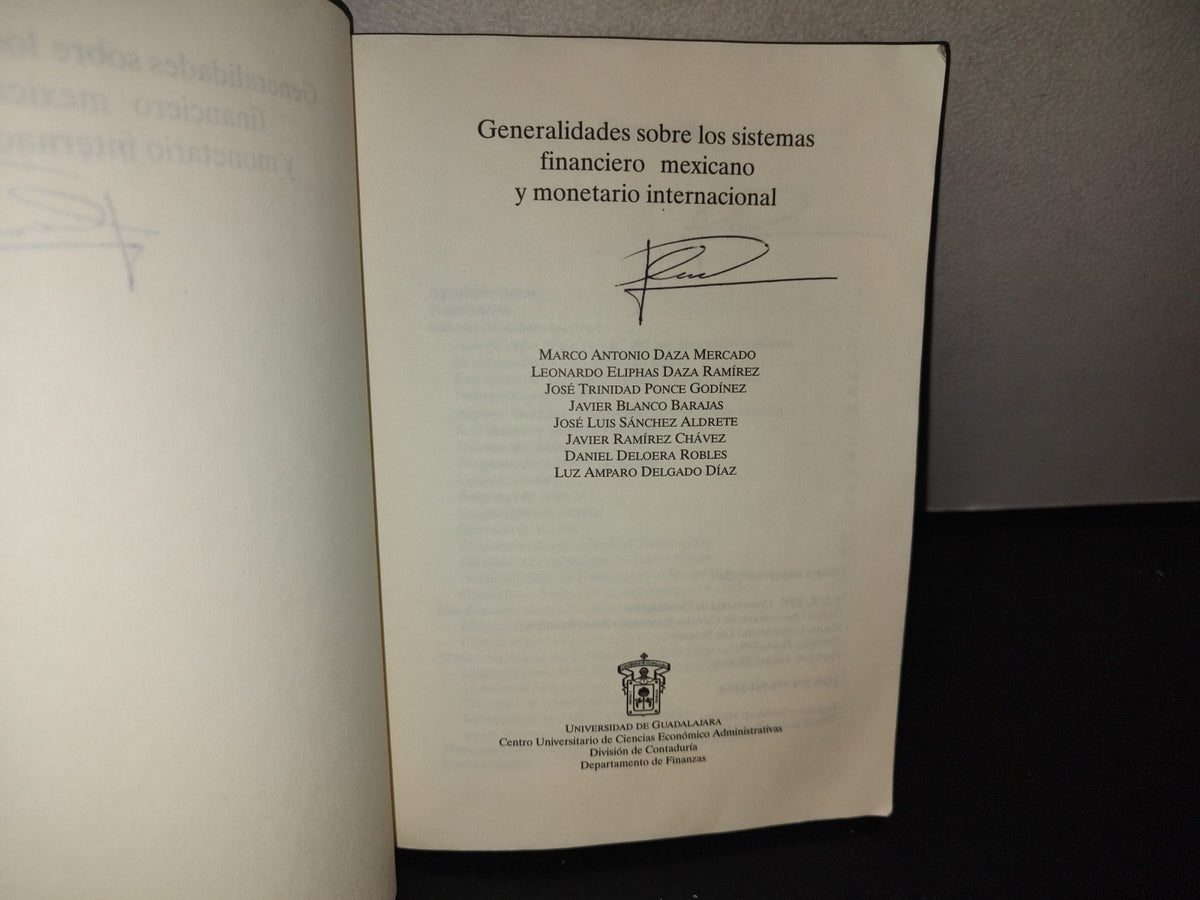 215- Generalidades Sobre Los Sistemas Financieros Mexicano Y Monetario Internacional