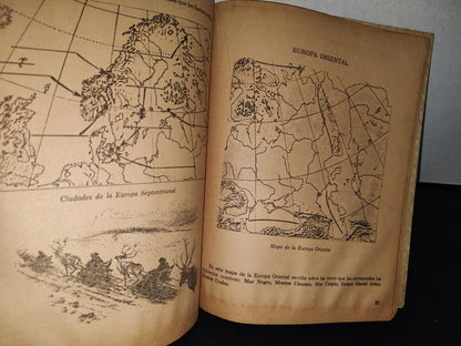 77- Sep. Mi Cuaderno De Trabajo De Sexto Año. Geografía - Rita López De Llergo - 1968