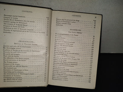 202- Beacon Lights Of History By John Lord, Ll. D. Volume III. Part I. The Middle Ages. Part II. Renaissance And Reformation. New York: Wm. H. Wise & Co., Inc. - 1920