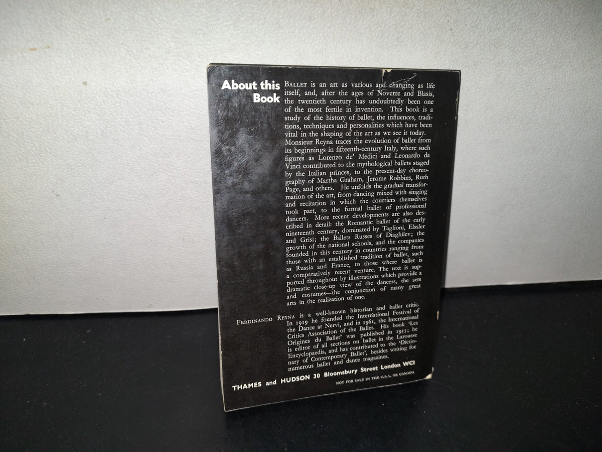 143- A Concise History Of Ballet - Ferdinando Reyna - Thames And Hudson, London - 1965