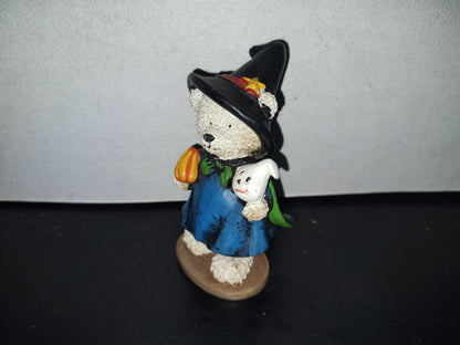 A2- Pieza De Resina. Osito En Traje De Hechicero - 90'S