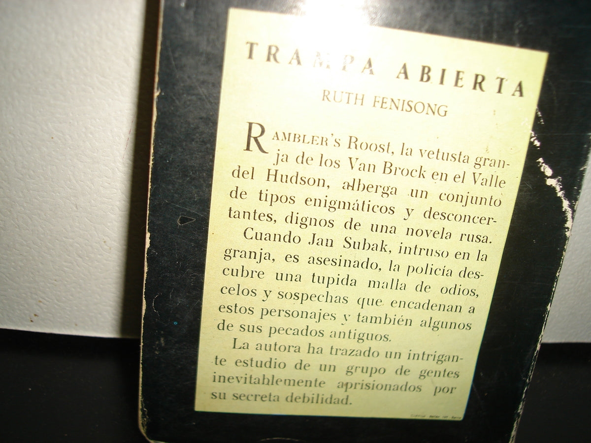 21- Trampa Abierta - Ruth Fenisong