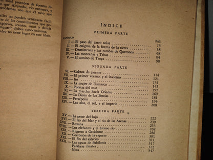 139- Alejandro De Macedonia (El Viaje Al Fin Del Mundo) Harold Lamb. Editorial Latino Americana 1957