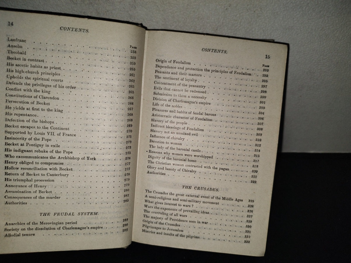 202- Beacon Lights Of History By John Lord, Ll. D. Volume III. Part I. The Middle Ages. Part II. Renaissance And Reformation. New York: Wm. H. Wise & Co., Inc. - 1920