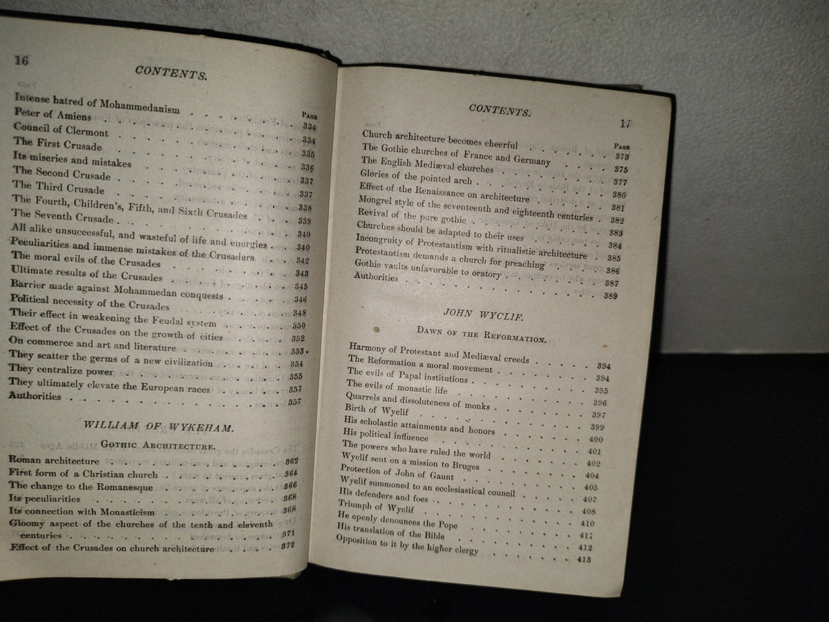 202- Beacon Lights Of History By John Lord, Ll. D. Volume III. Part I. The Middle Ages. Part II. Renaissance And Reformation. New York: Wm. H. Wise & Co., Inc. - 1920