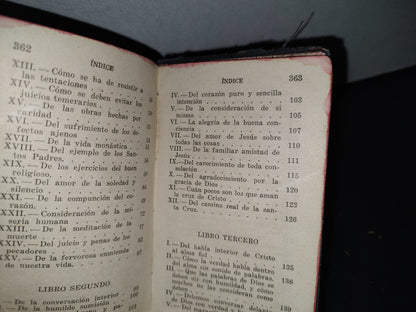 60- Imitación De Cristo. Traducción Del V. P. Juan Eusebio Nieremberg. Tomás De Kempis - 1943