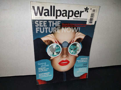 74- Magazine Wallpaper. See The Future Now! - January 2013