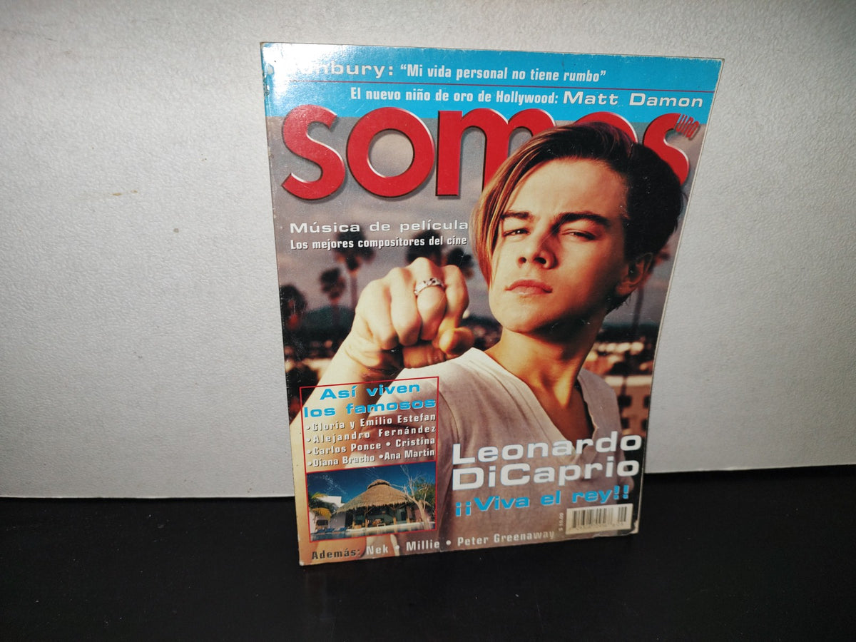 158- Revista Somos. Leonardo Dicaprio - Año 8, Núm. 161, 1 De Abril 1998