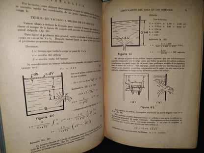 173- Hidráulica - Samuel Trubeba Coronel - Editora De Libros Técnicos "Avance", México, D. F., Primera Edición 1947