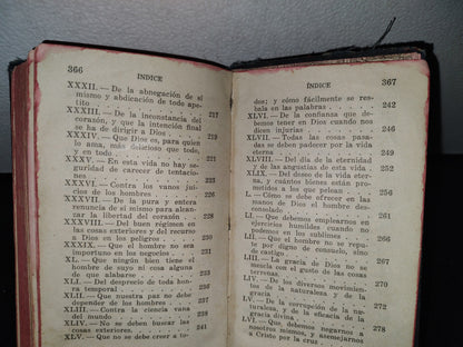 60- Imitación De Cristo. Traducción Del V. P. Juan Eusebio Nieremberg. Tomás De Kempis - 1943