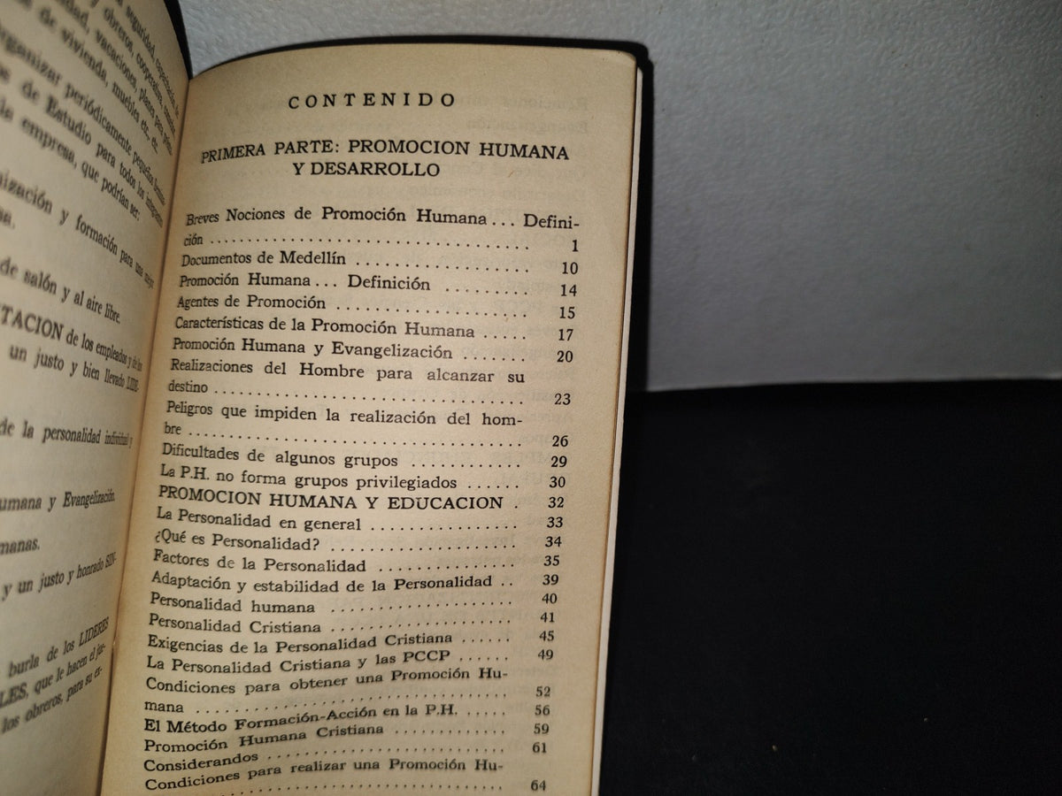 68- Desarrollo Social Católico. Primera Parte. Promoción Humana - Máximo García Martínez