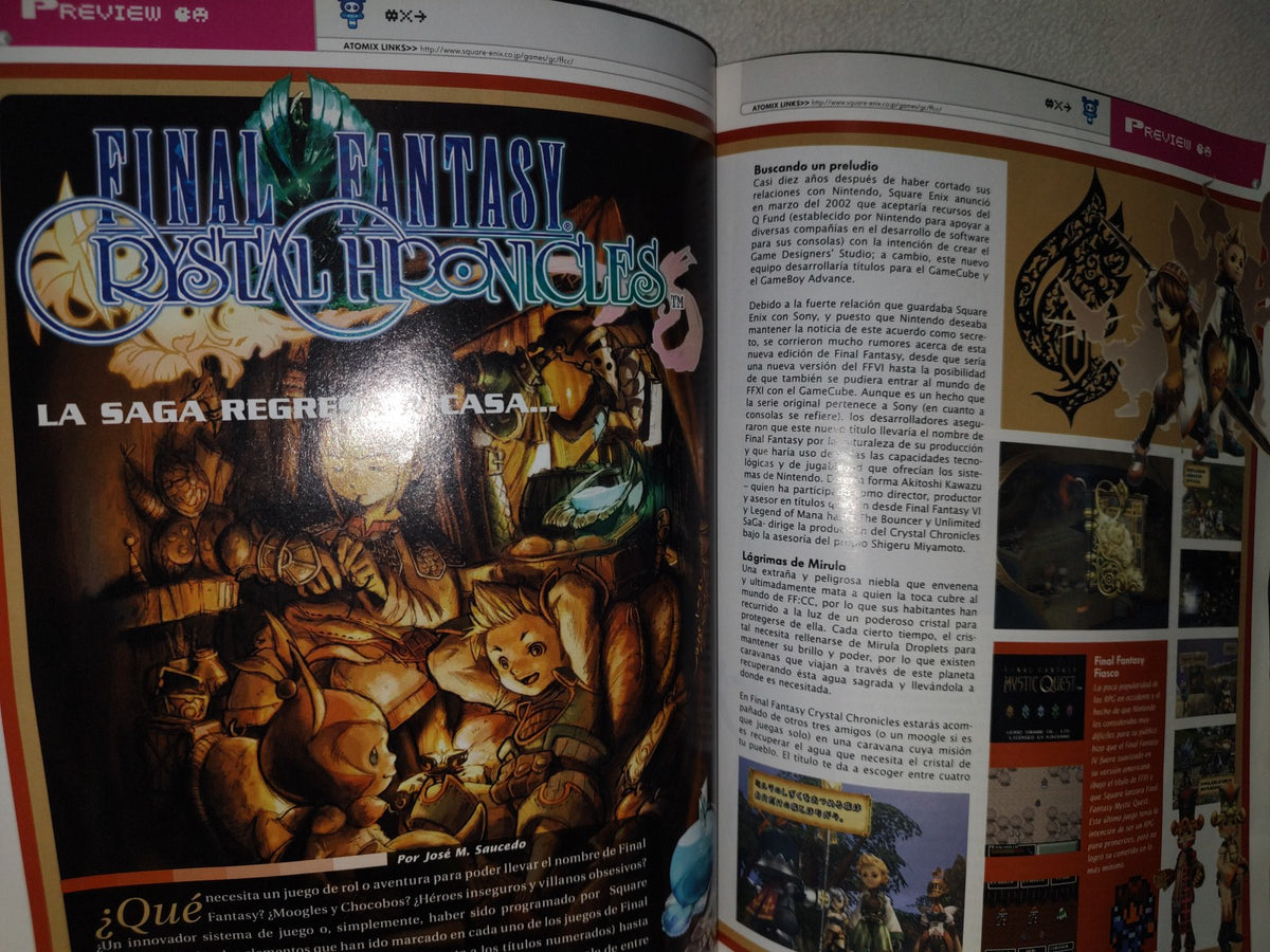 96- Revista Atomix. Final Fantasy Crystal Chronicles - No. 48, Febrero 2004