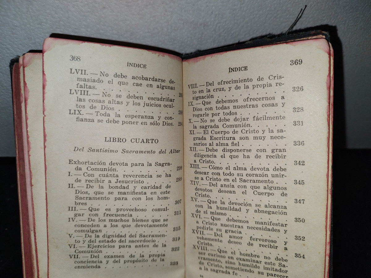 60- Imitación De Cristo. Traducción Del V. P. Juan Eusebio Nieremberg. Tomás De Kempis - 1943
