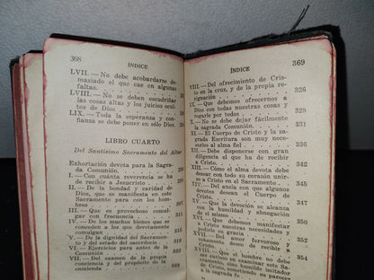 60- Imitación De Cristo. Traducción Del V. P. Juan Eusebio Nieremberg. Tomás De Kempis - 1943