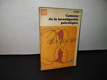 68- Carácter De La Investigación Psicológica - Hyman