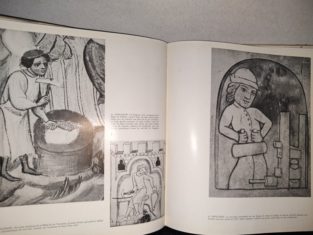 101- Hommes Et Métiers Dans L'Art: Du Xii Au Xvii Siècle En Europe Centrale - Václav Husa - 1967