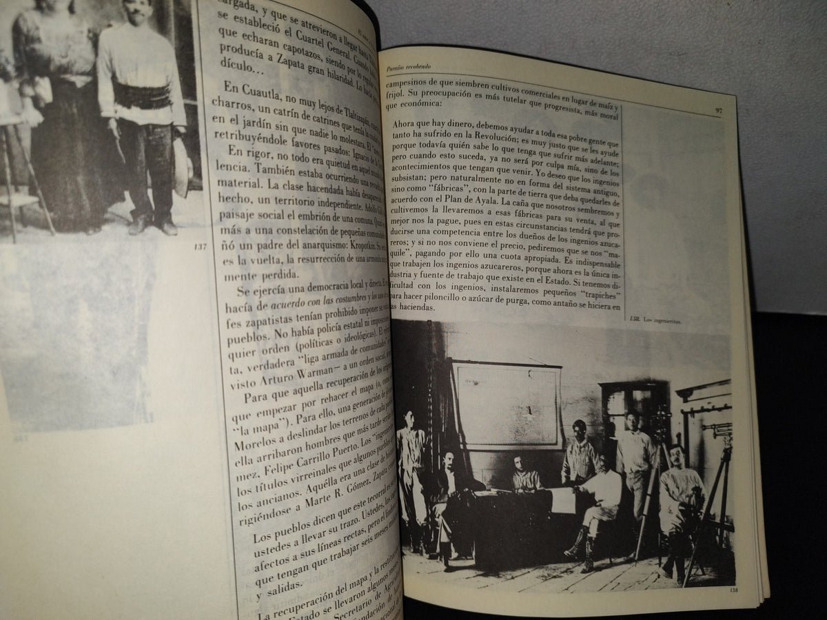 87-2- El Amor A La Tierra. Emiliano Zapata. Enrique Krauze. Biografías Del Poder / 3 - 1995