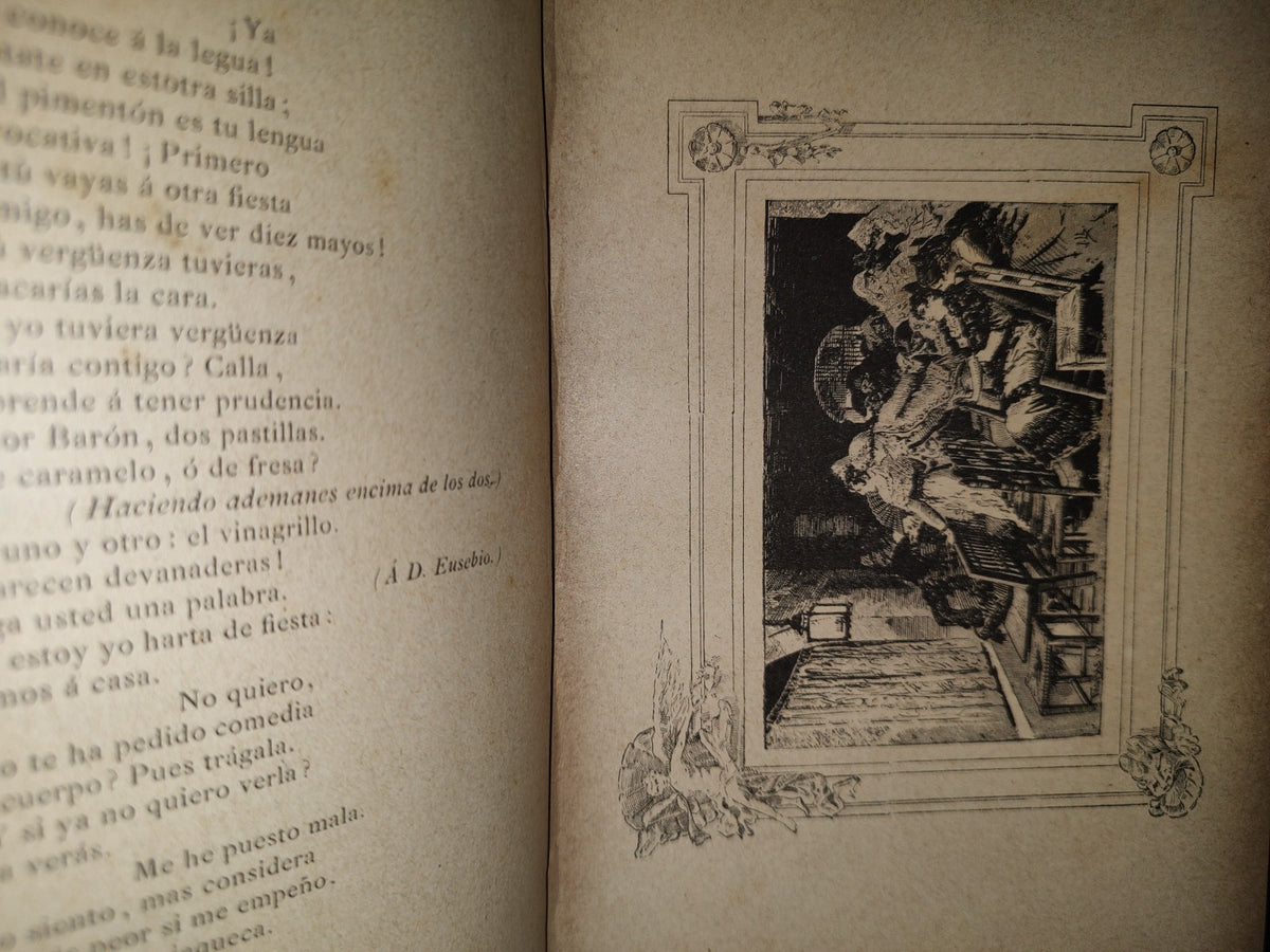 63- Sainetes De D. Ramón De La Cruz. Tomo I - Barcelona. Biblioteca "Arte Y Letras" 1882