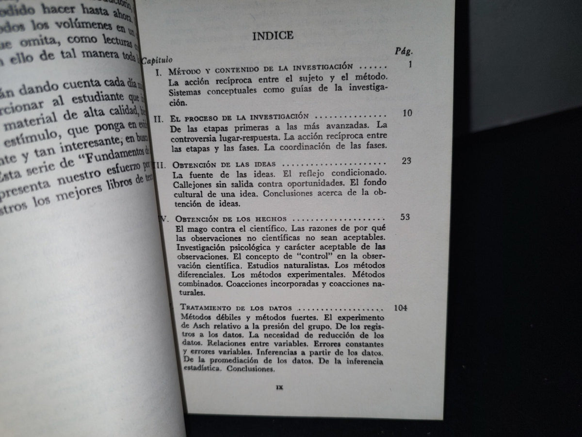 68- Carácter De La Investigación Psicológica - Hyman