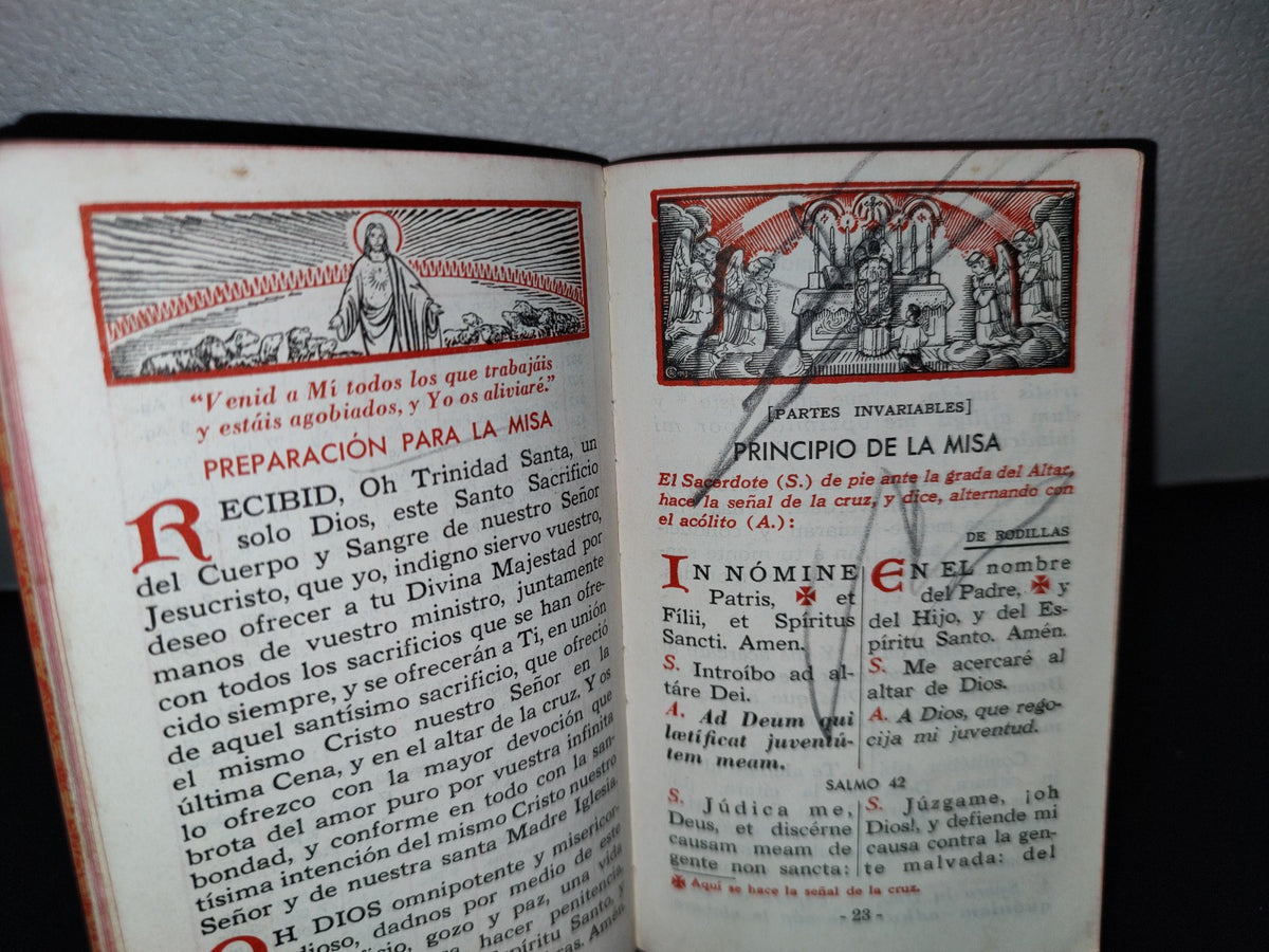 60- Ofrezco La Misa. Misal Del Domingo. Por El Padre Hoever - 30'S - 40'S