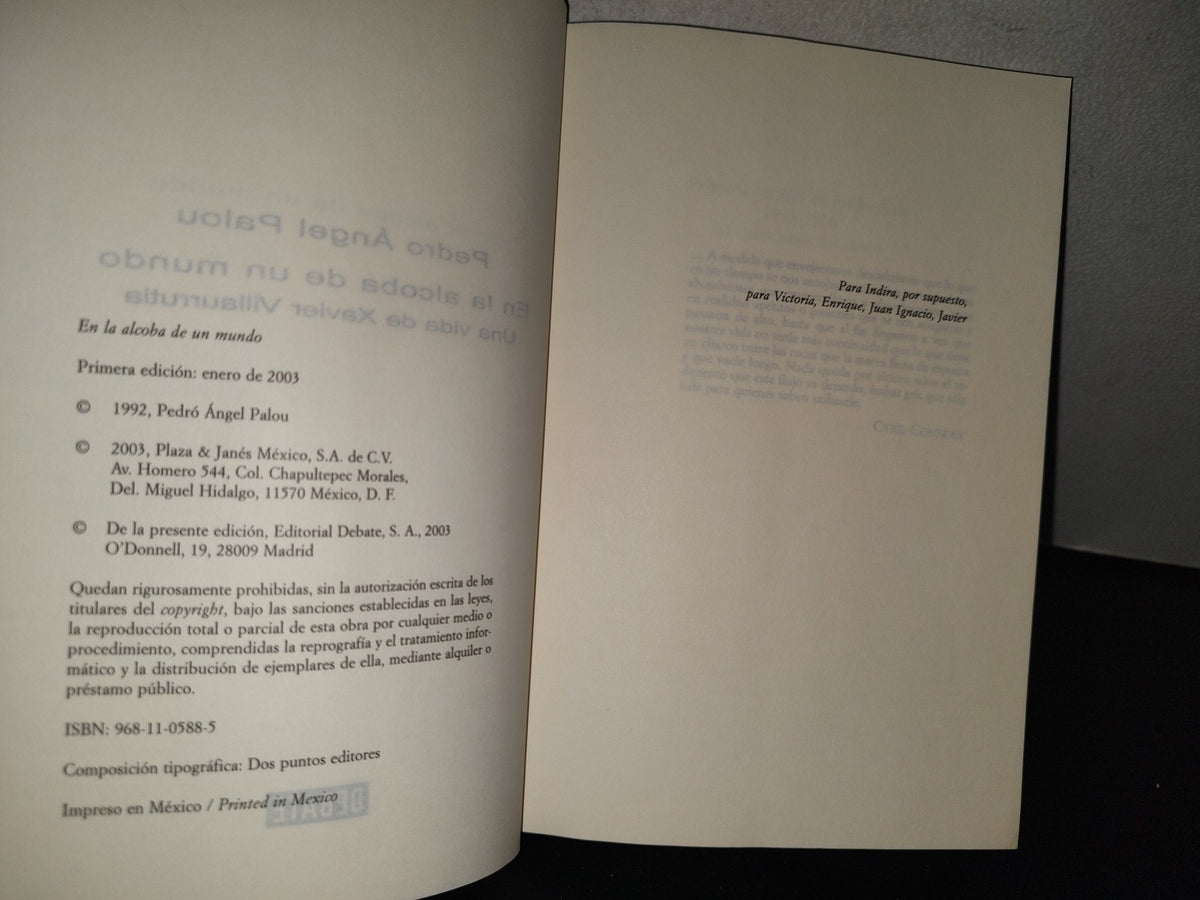 100- En La Alcoba De Un Mundo. Una Vida De Xavier Villaurrutia - Pedro Ángel Palou - 1A. Ed. 2003