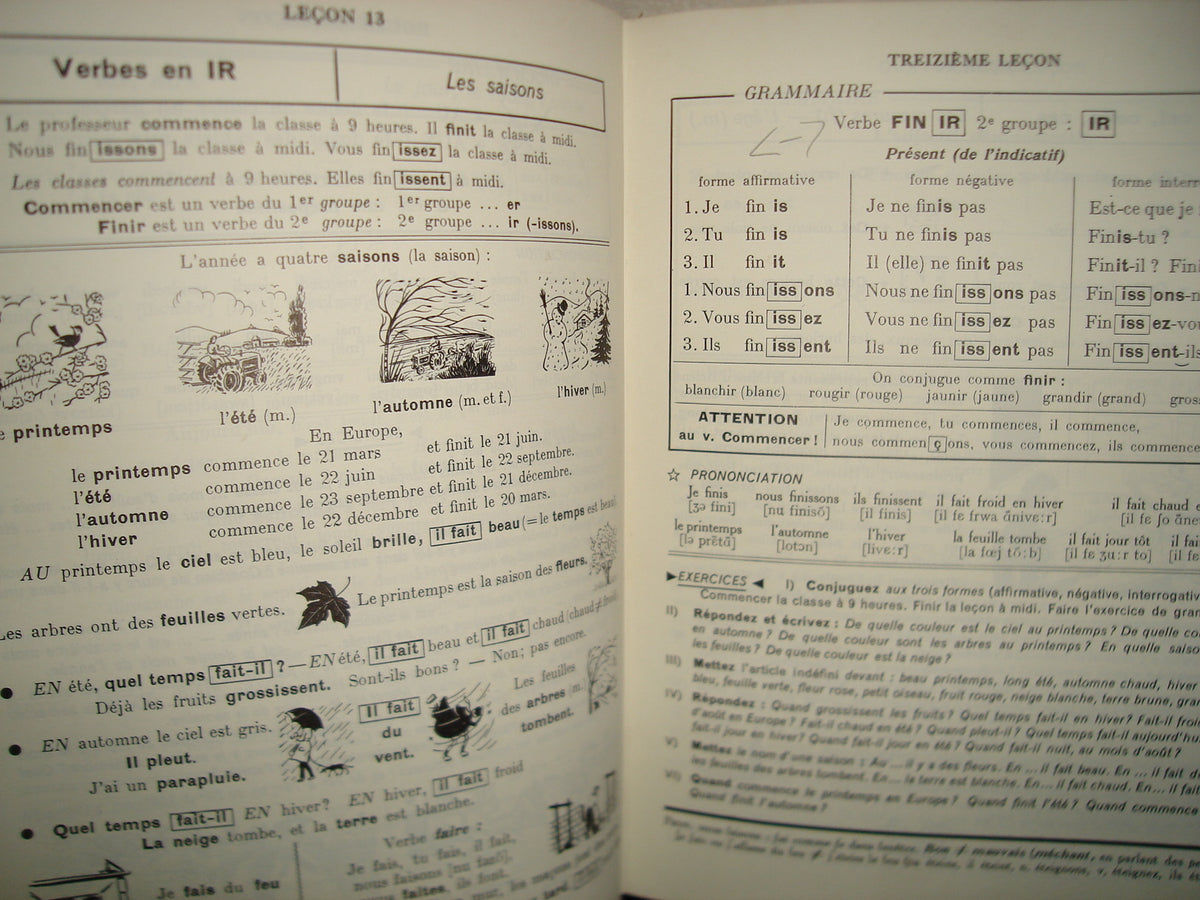 21- Cours De Langue Et De Civilization Francaise 1 - G. Mauger
