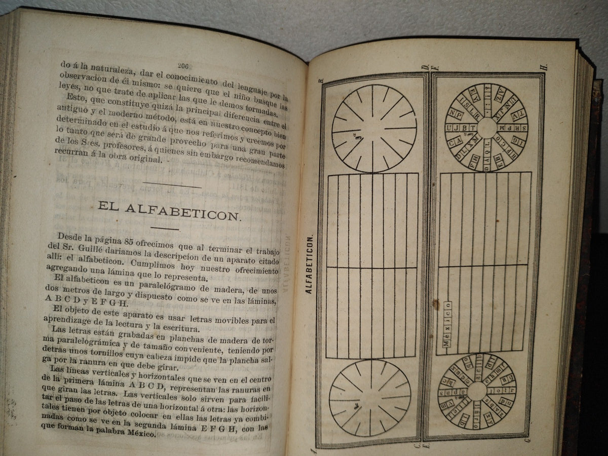 92- La Educación Moderna. Educación Intelectual. Lenguaje. México, Imprenta De Aguilar E Hijos 1882