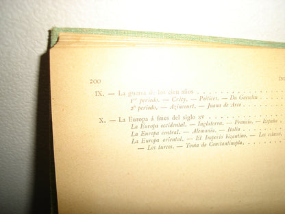 160- La Edad Media - A. Malet, J. Isaac - Librería De Hachette Y Cia. 1911