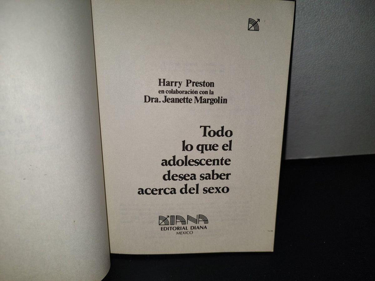 80- Todo Lo Que El Adolescente Desea Saber Acerca Del Sexo - Harry Preston