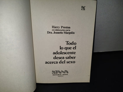 80- Todo Lo Que El Adolescente Desea Saber Acerca Del Sexo - Harry Preston