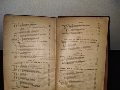 68- Elementos De Álgebra - G. M. Bruño - 1922