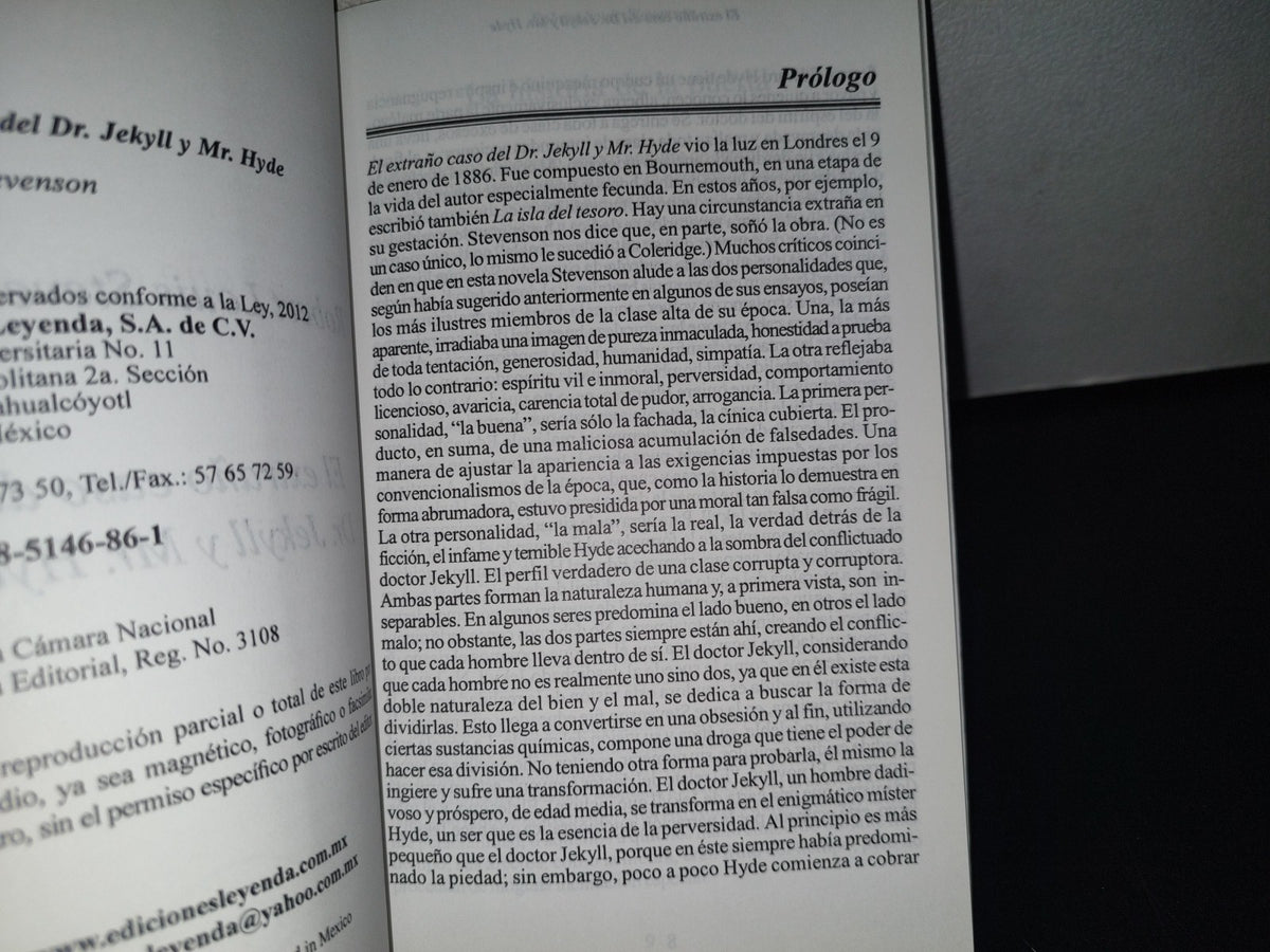 89- El Extraño Caso Del Dr. Jekyll Y Mr. Hyde - Robert L. Stevenson