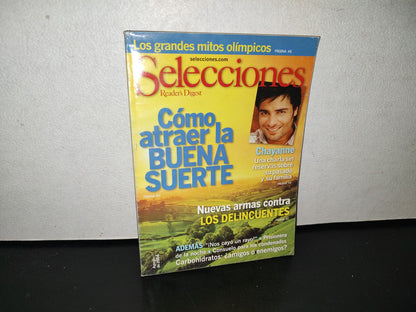 195- Selecciones Reader'S Digest. Cómo Atraer La Buena Suerte / Chayanne - Agosto 2004