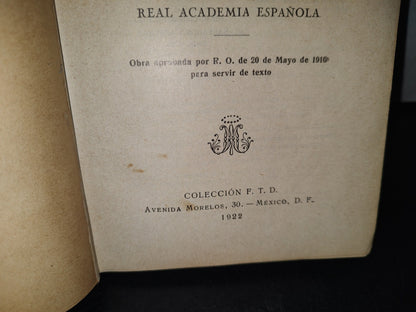 100- Gramática Castellana. Tercer Grado - F. T. D. - 1922