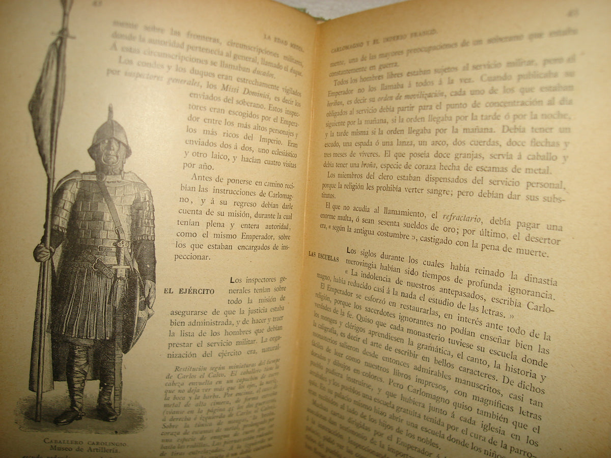 160- La Edad Media - A. Malet, J. Isaac - Librería De Hachette Y Cia. 1911