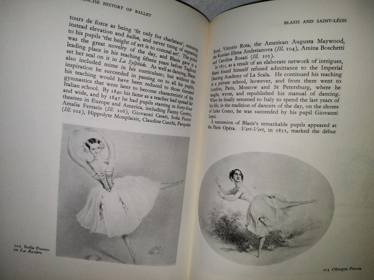 143- A Concise History Of Ballet - Ferdinando Reyna - Thames And Hudson, London - 1965