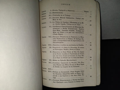 124- Uranio. Novela - Alfonso Martínez Berges - Impresora Del Suereste, Oaxaca, Oax. - 1970