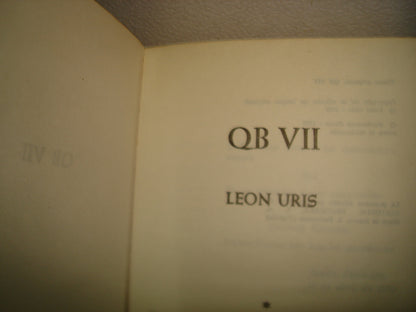 21- Qb Vii - Leon Uris - Editorial Bruguera, S. A., Edición Especial, 70'S