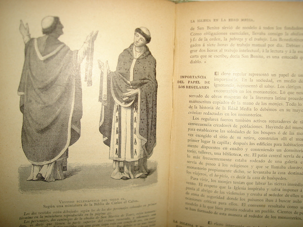 160- La Edad Media - A. Malet, J. Isaac - Librería De Hachette Y Cia. 1911
