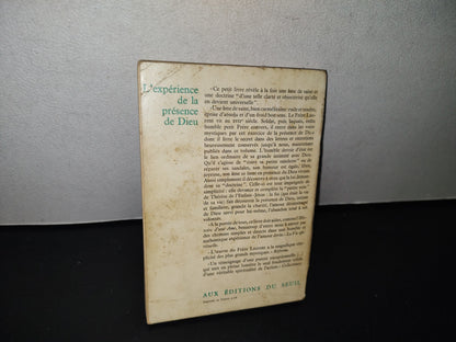 80- L'Expérience De La Présence De Dieu - Fr. Laurent De La Résurrection - 1948