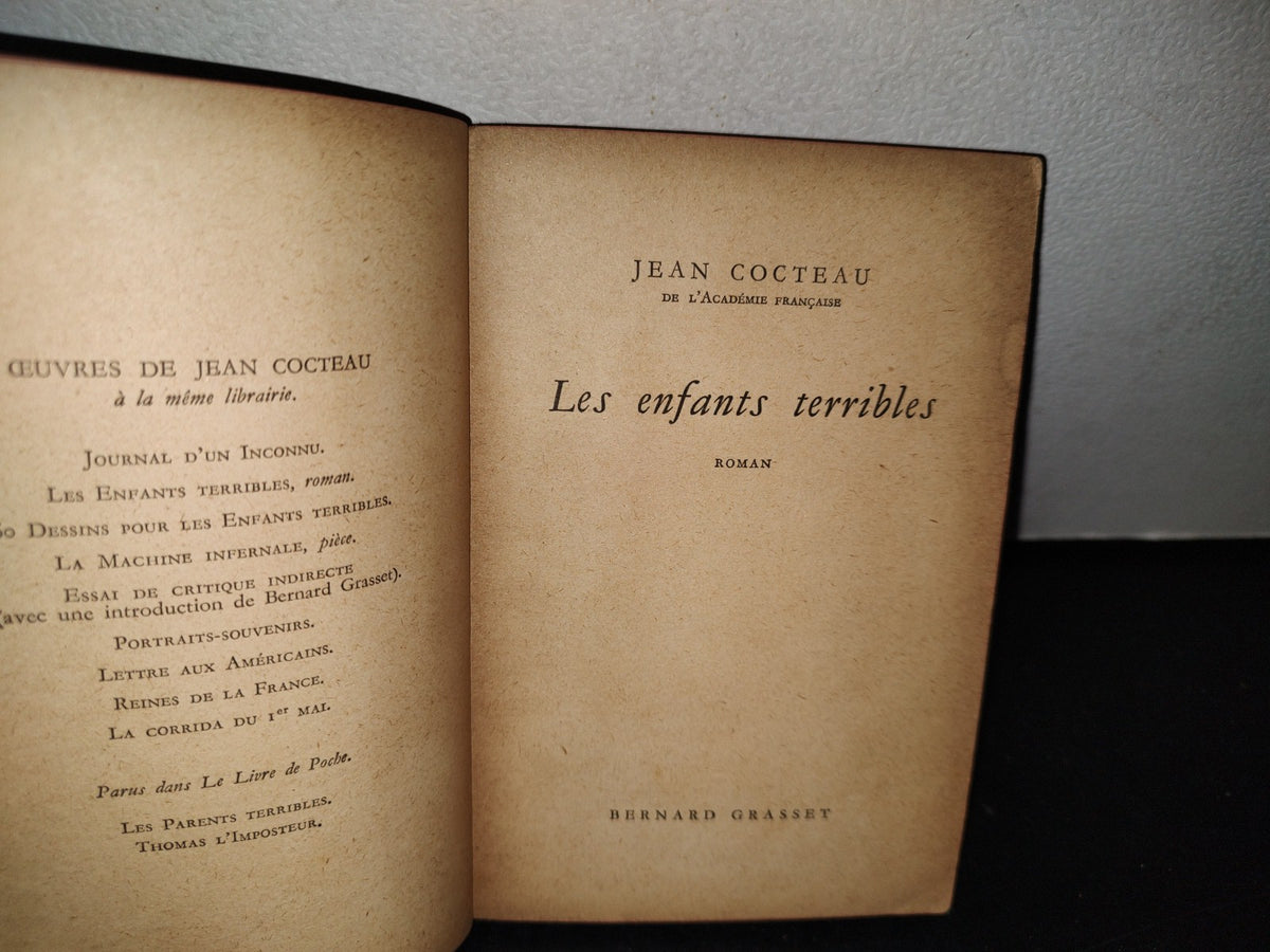 48- Les Enfants Terribles - Jean Cocteau - 1929
