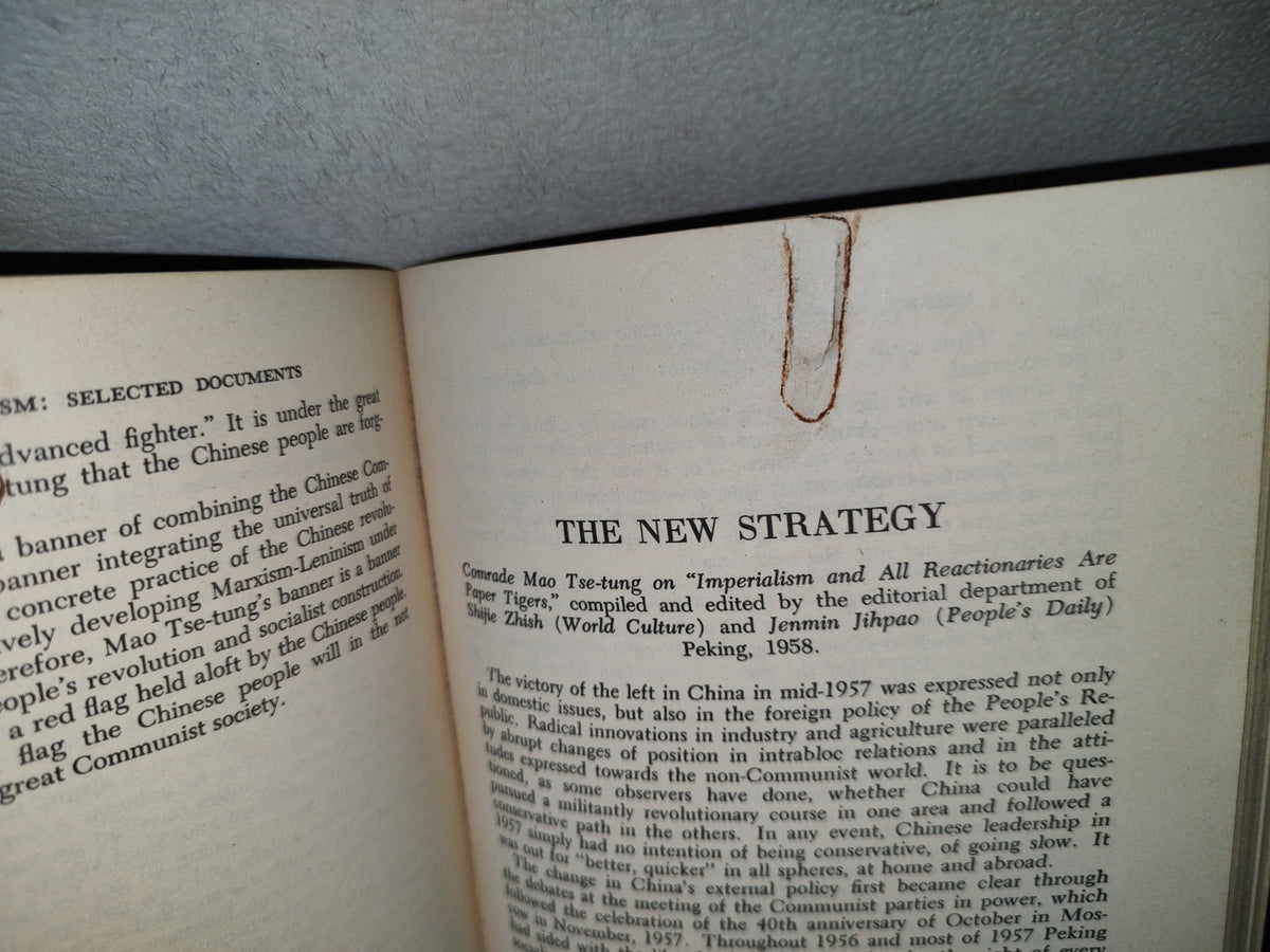 202- Chinese Communism. Selected Documents - Don N. Jacobs And Hans H. Baerwald - 1963