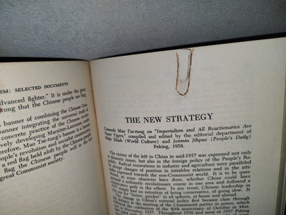 202- Chinese Communism. Selected Documents - Don N. Jacobs And Hans H. Baerwald - 1963