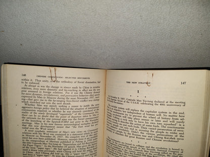 202- Chinese Communism. Selected Documents - Don N. Jacobs And Hans H. Baerwald - 1963