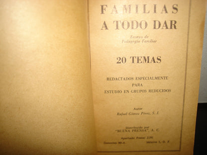 21- Familias A Todo Dar - Rafael Gómez Pérez