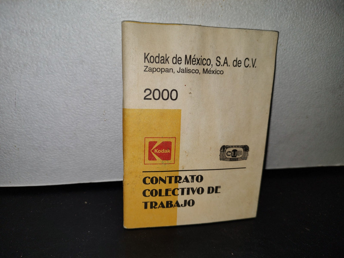 48- Contrato Colectivo De Trabajo Kodak México 2000