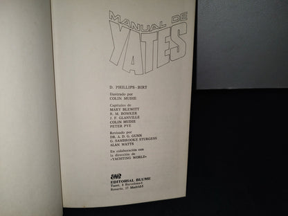 75- Manual De Yates - D. Phillips - Birt - Primera Edición 1969