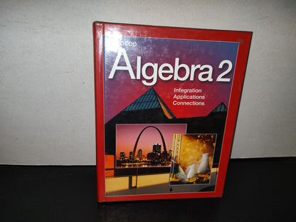 158- Algebra 2. Integration, Applications, Connections - Glencoe. Mcgraw-Hill - 1998