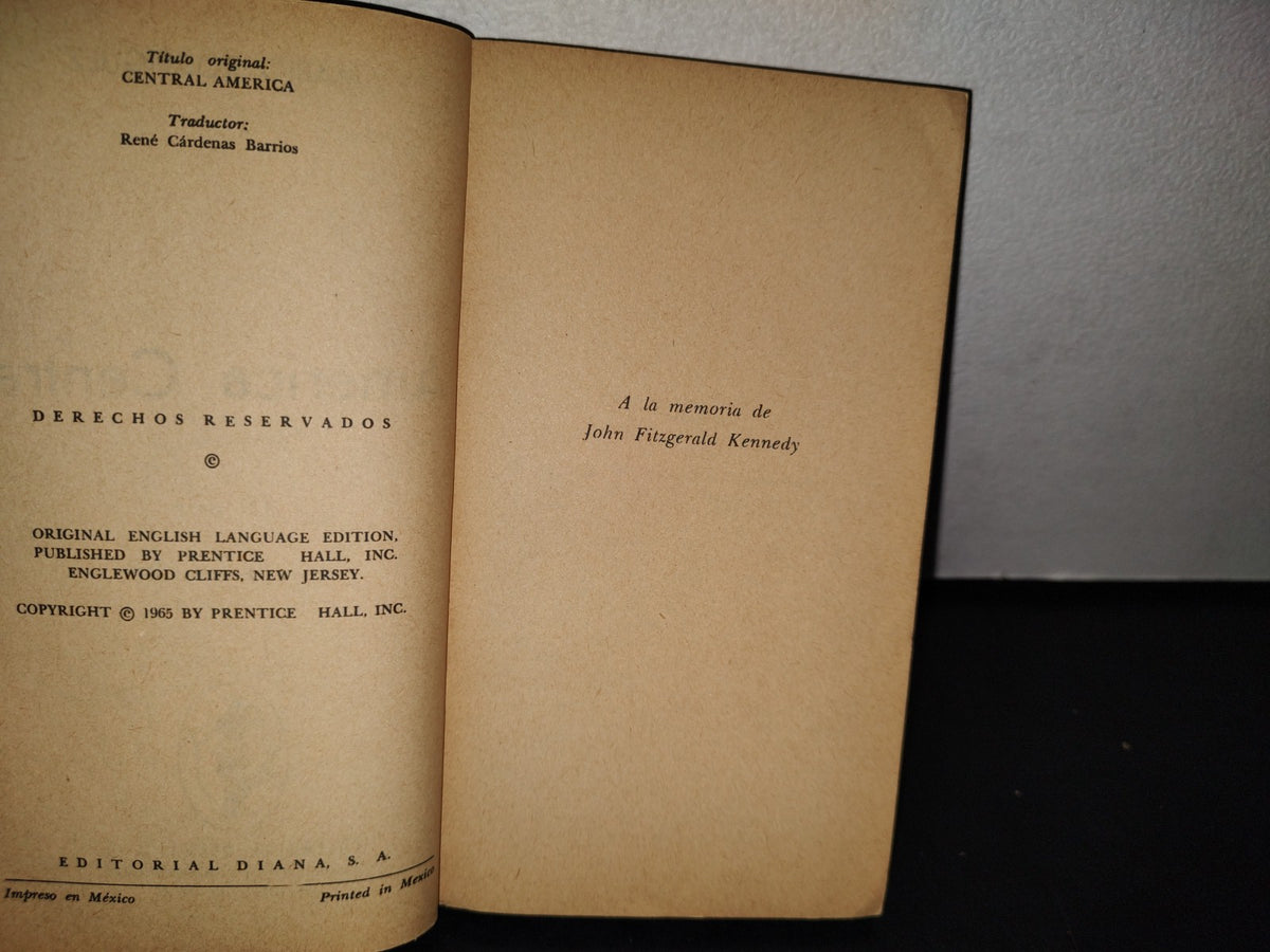 188- América Central - Mario Rodríguez - Primera Edición 1967